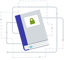 Illustration of a security whitepaper book